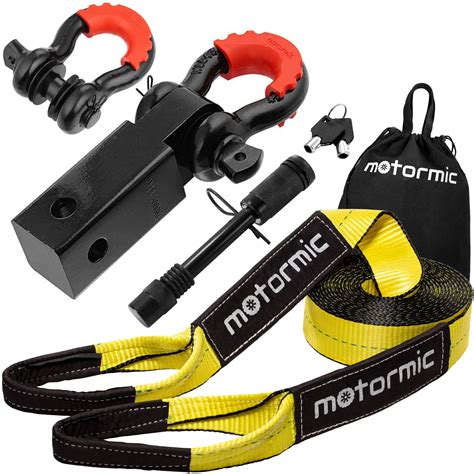 motormic tow strap recovery kit